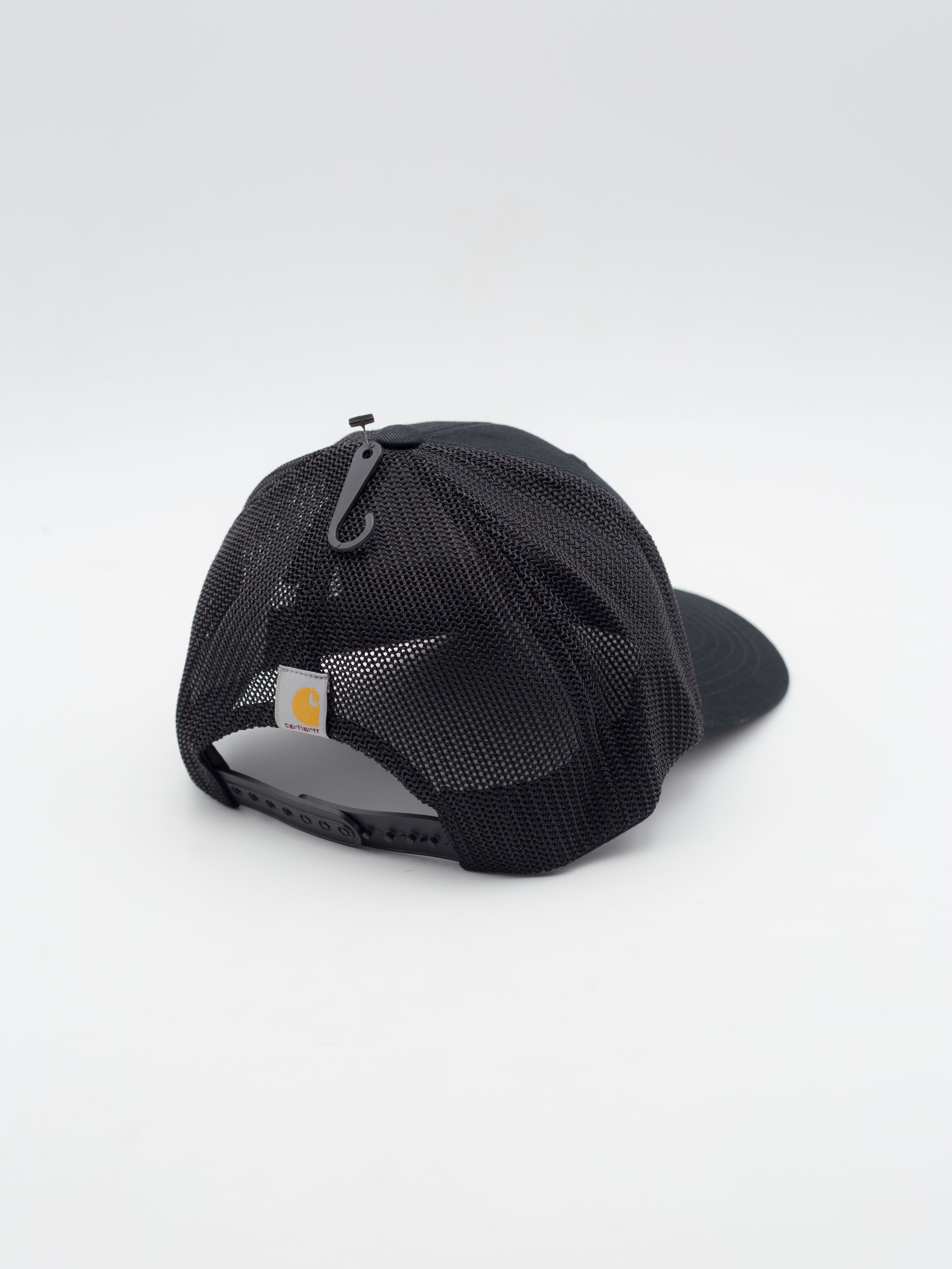 Rugged Flex Twill Mesh-Back Trucker Black