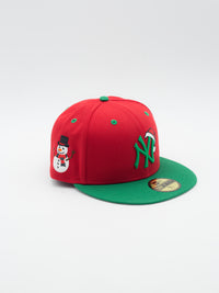 59Fifty Snowman New York Yankees Red