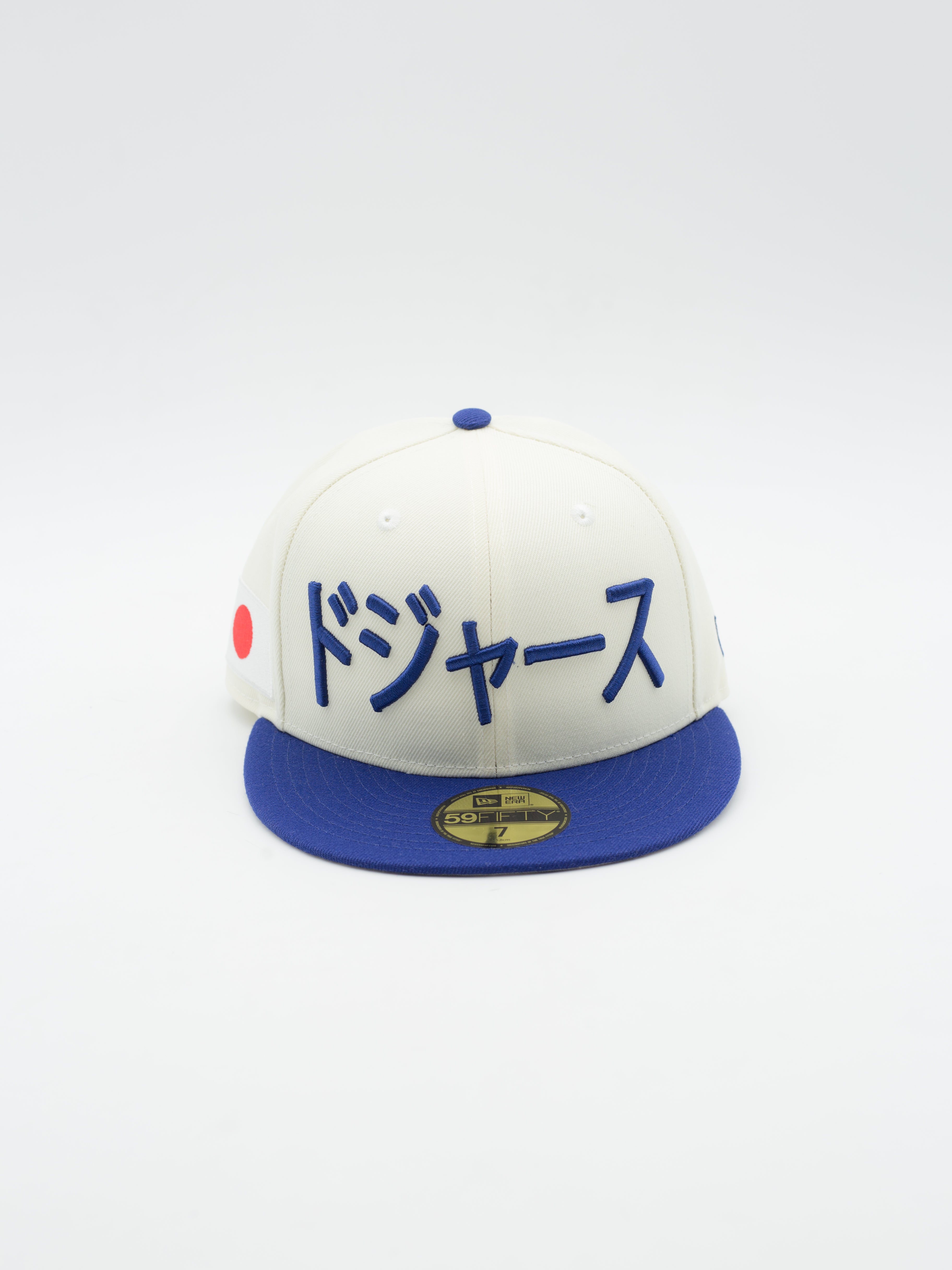 59FIFTY Los Angeles Dodgers Kanji Cream/Blue