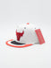 Day 4 Chicago Bulls Snapback White/Red - La Tienda de las Gorras
