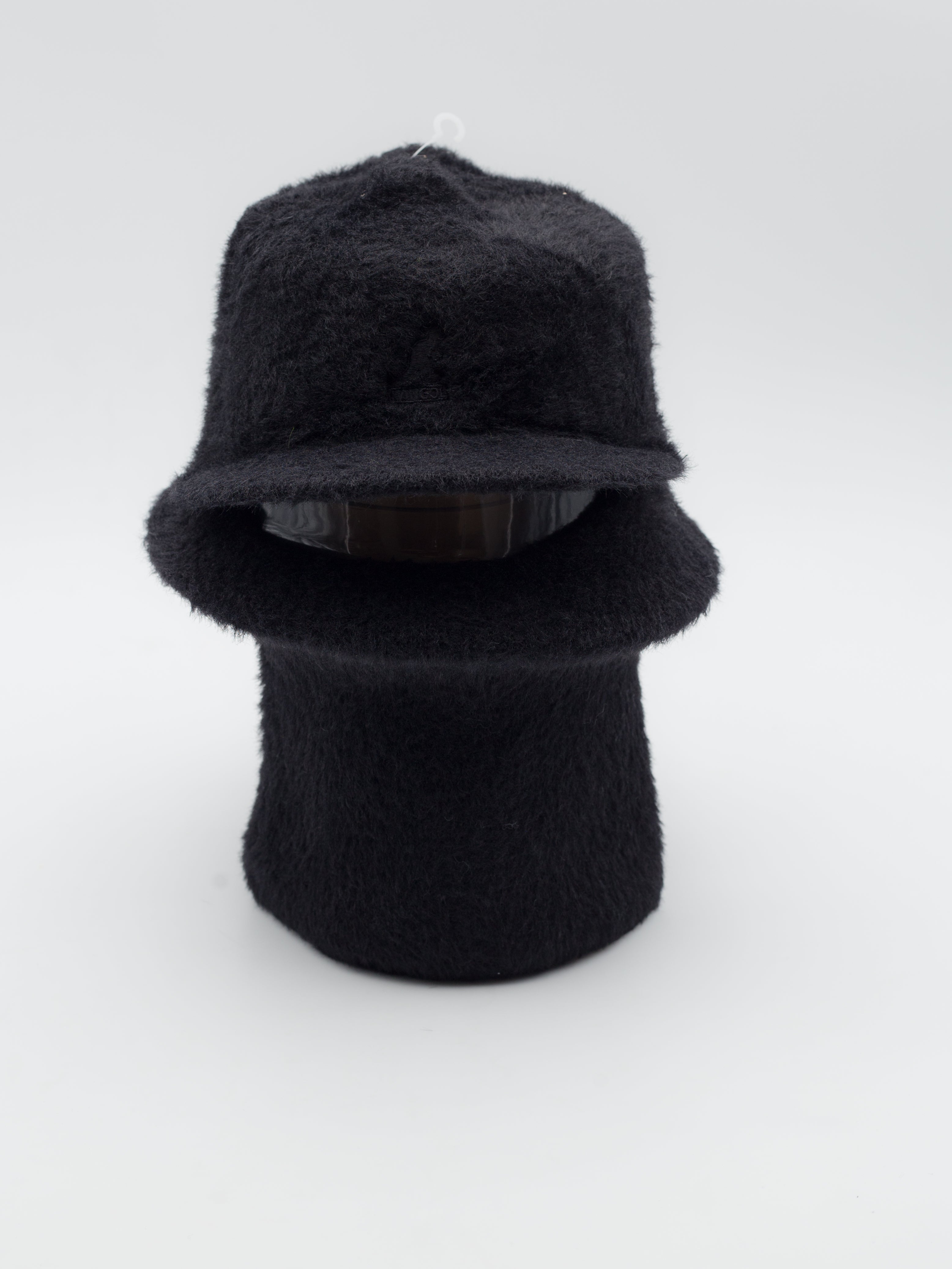 Faux Fur Balaclava Black