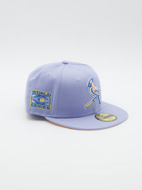 59FIFTY World Series St. Louis Cardinals Birds Lavender