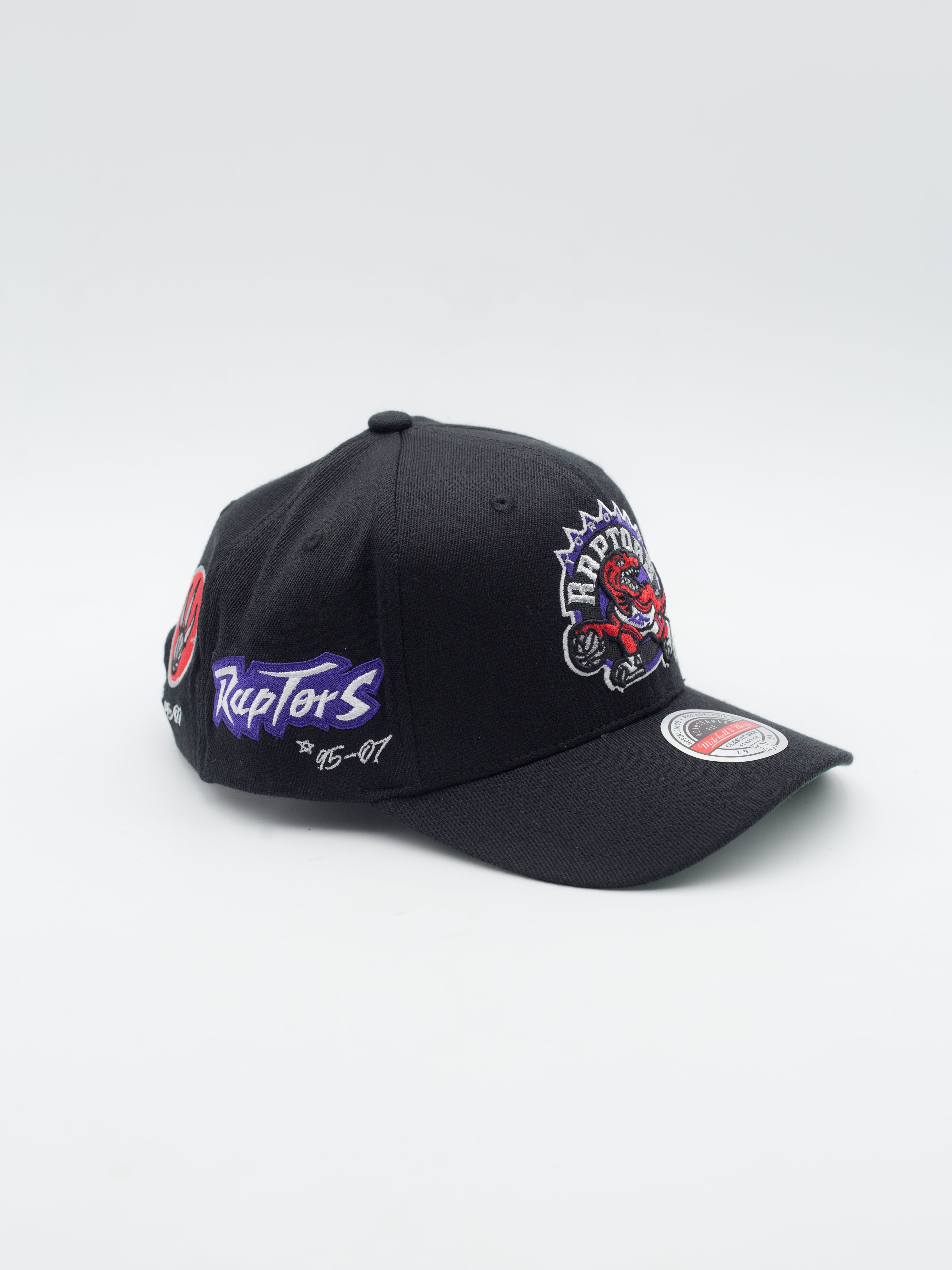 Toronto Raptors Classic Red Stretch Black