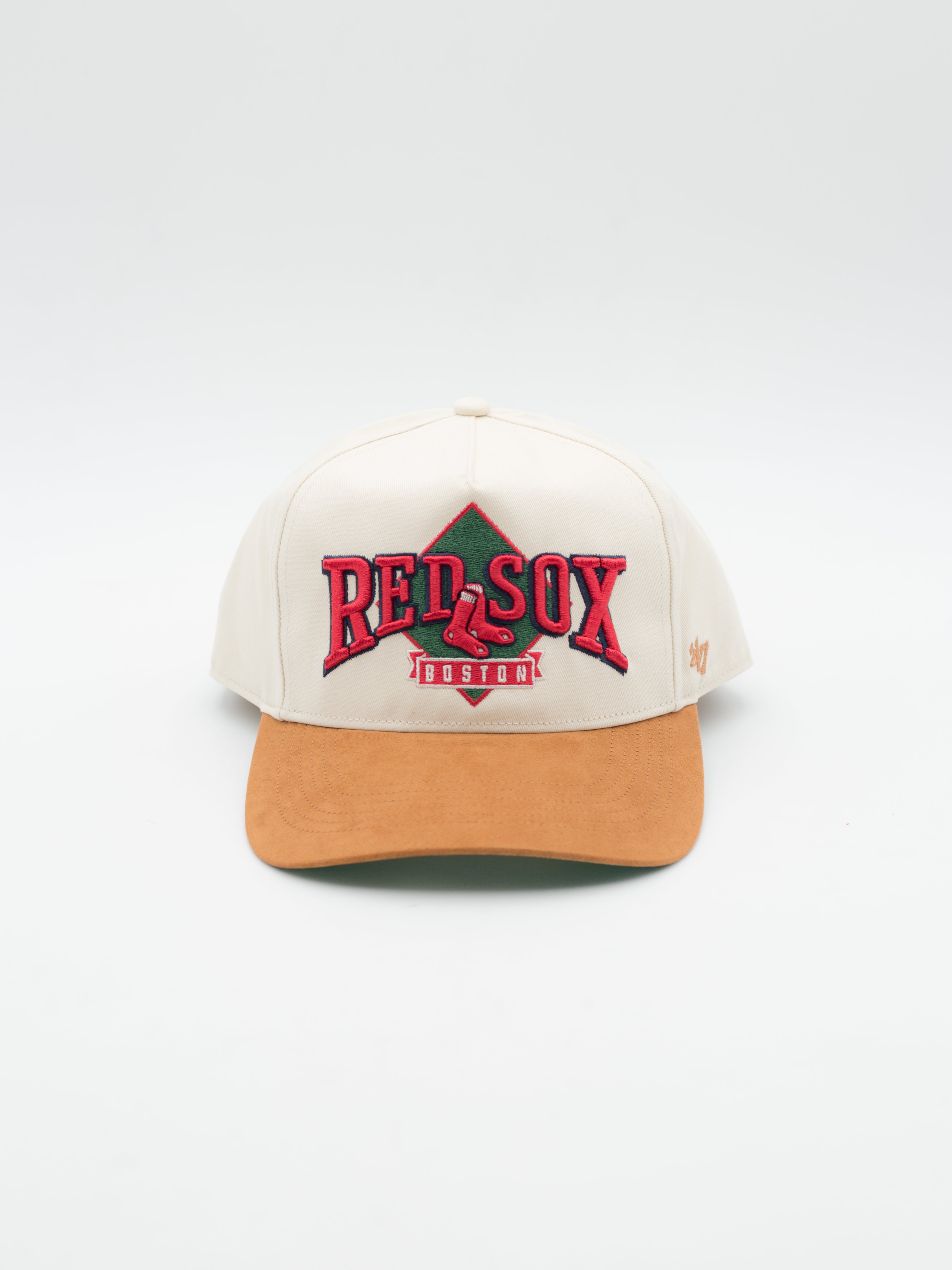 HITCH Diamond Boston Red Sox Snapback Natural