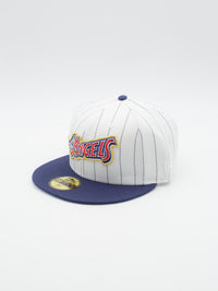 59FIFTY Pinstripe Anaheim Angels White/Blue