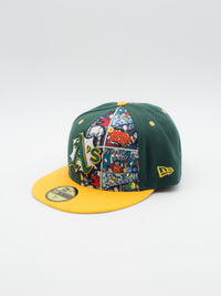59FIFTY Players Weekend Oakland Athletics Green/Yellow