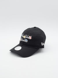 9TWENTY Floral Script New York Yankees Black