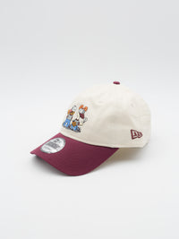 9TWENTY Baseball Garfield Beige/Maroon