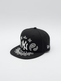 59FIFTY Paisley New York Yankees Black