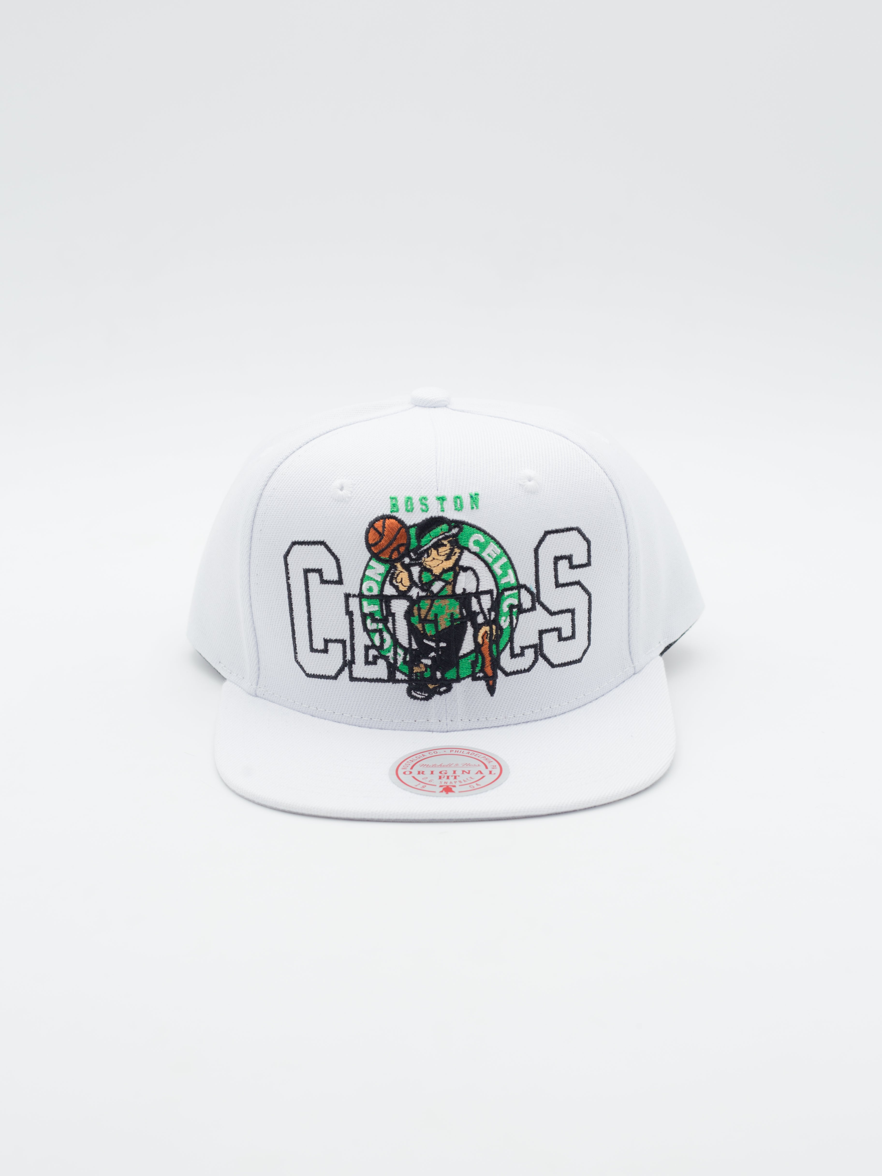 See Through Boston Celtics Snapback White