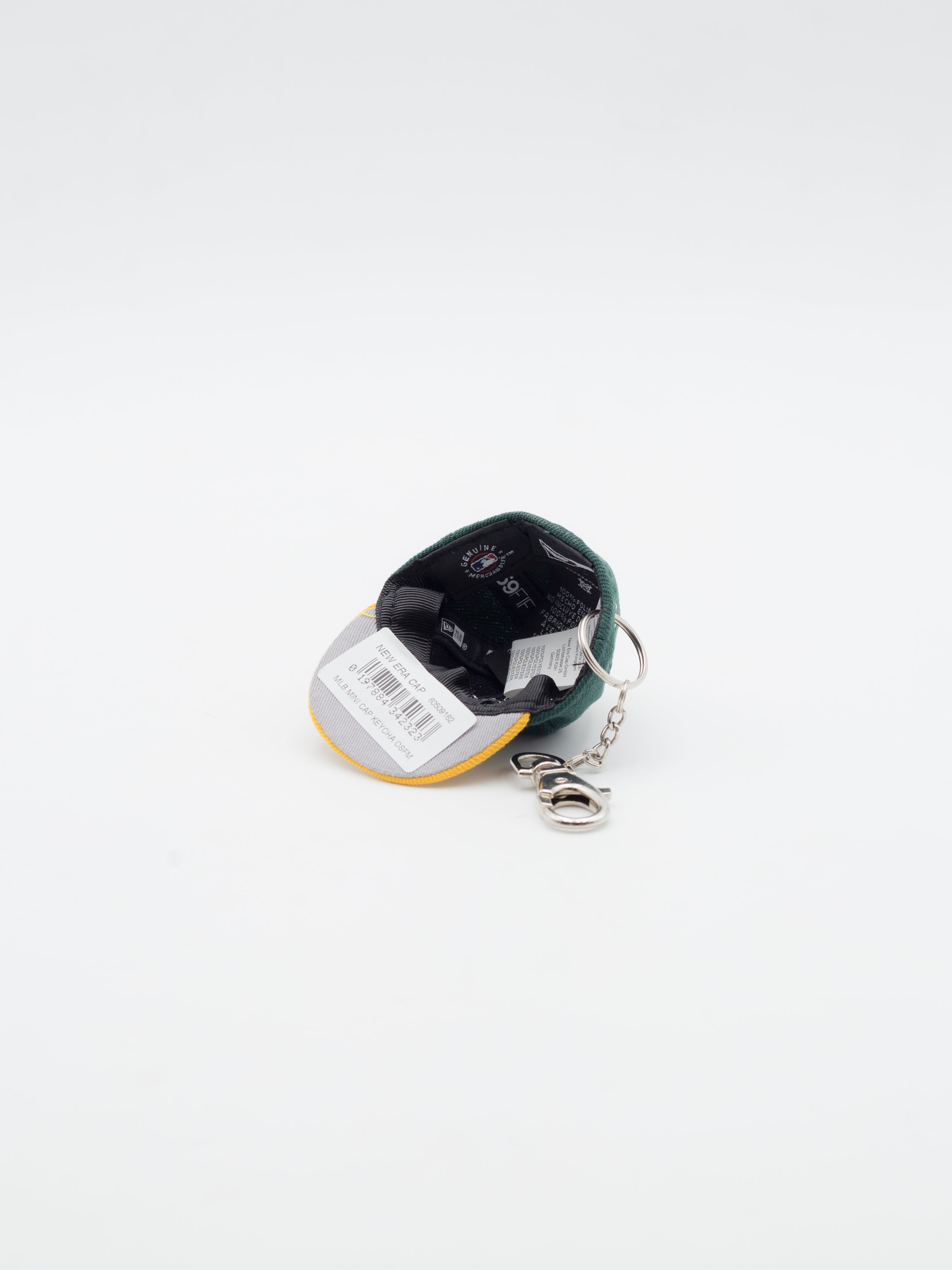 Llavero Mini Gorra 59FIFTY Oakland Athletics
