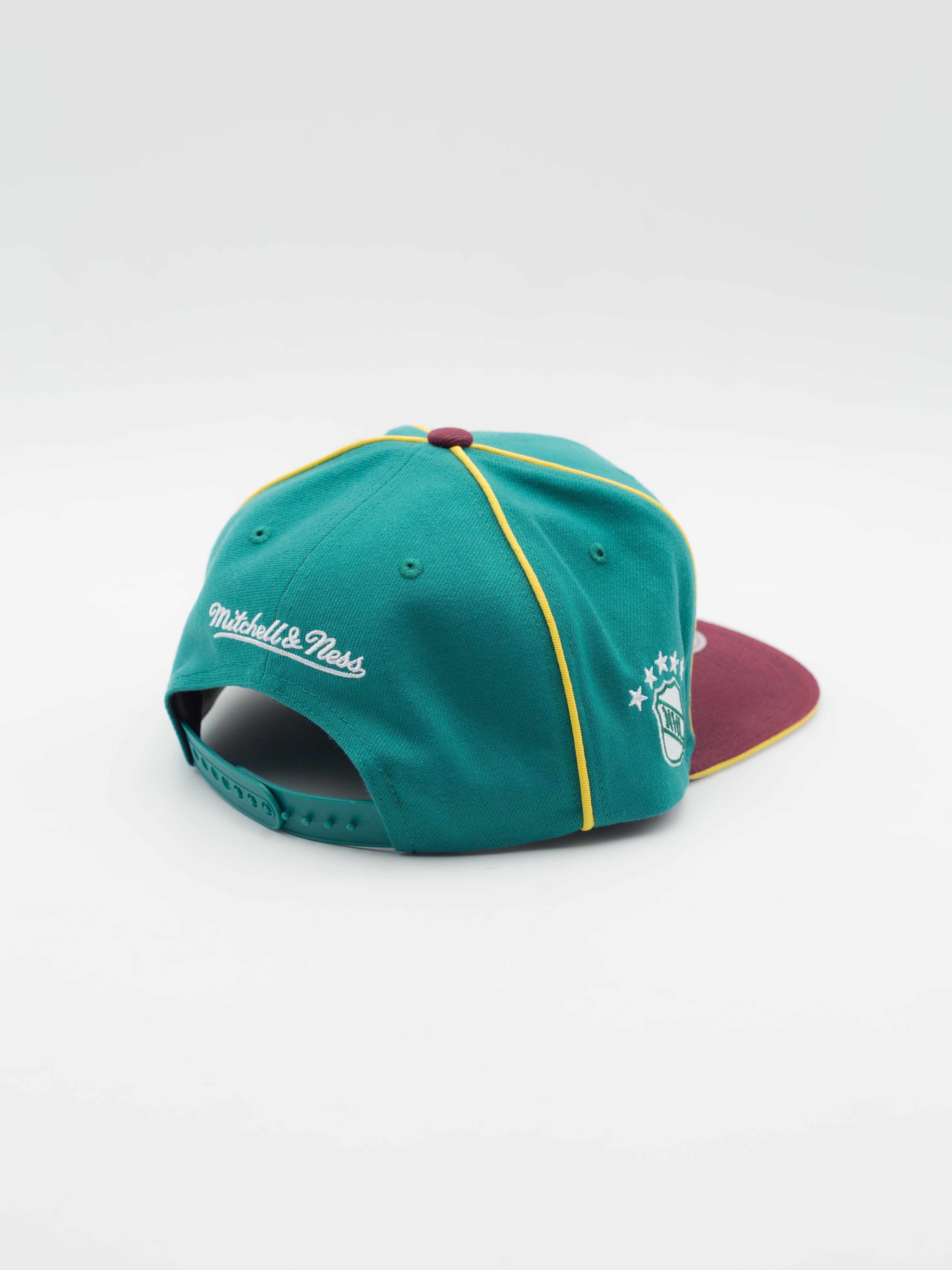 Pipe Anaheim Ducks Snapback Teal