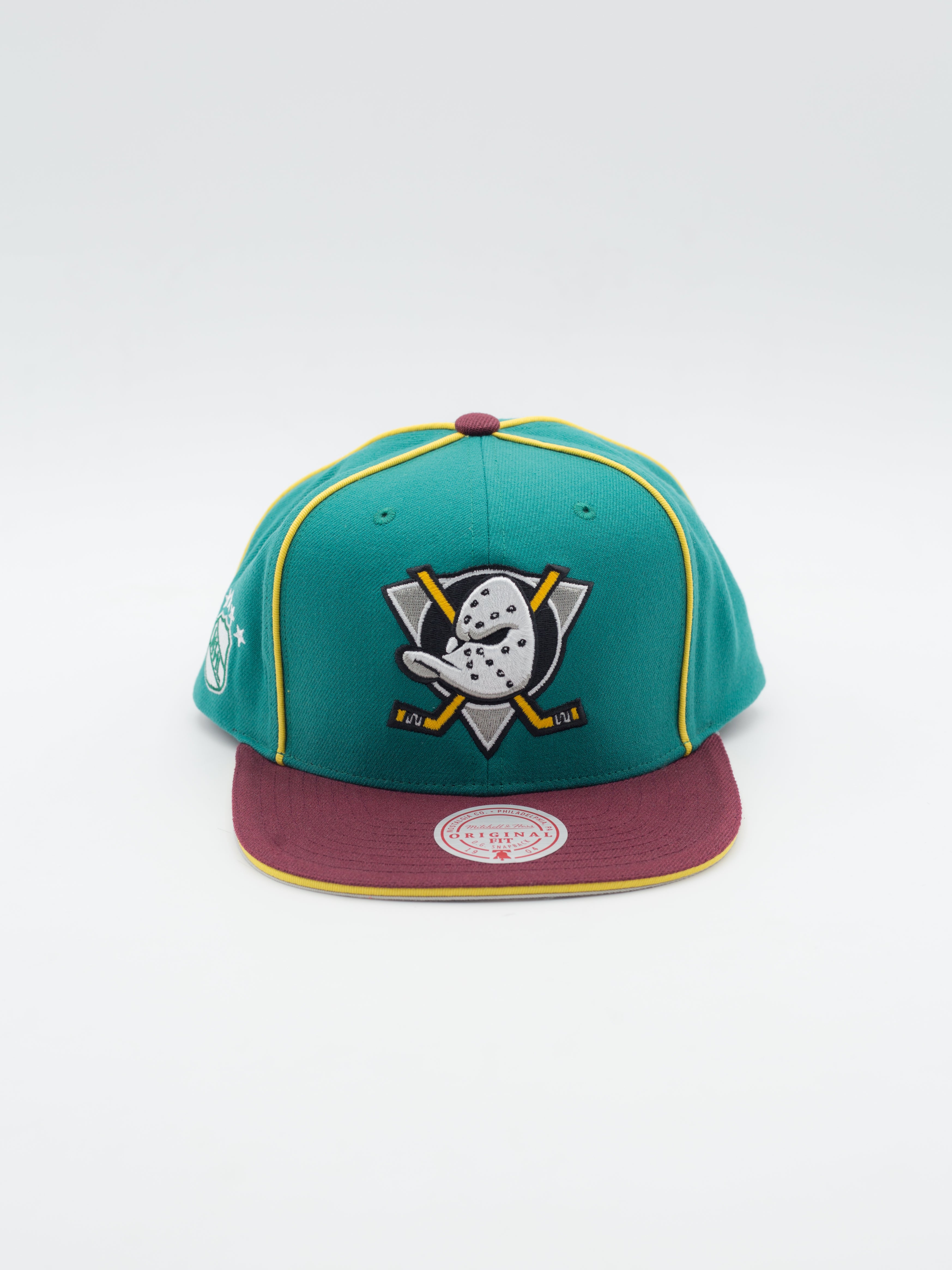 Pipe Anaheim Ducks Snapback Teal