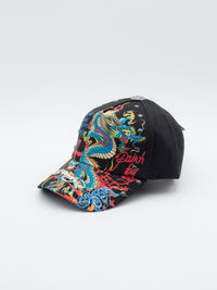 Blue Dragon Dad Hat