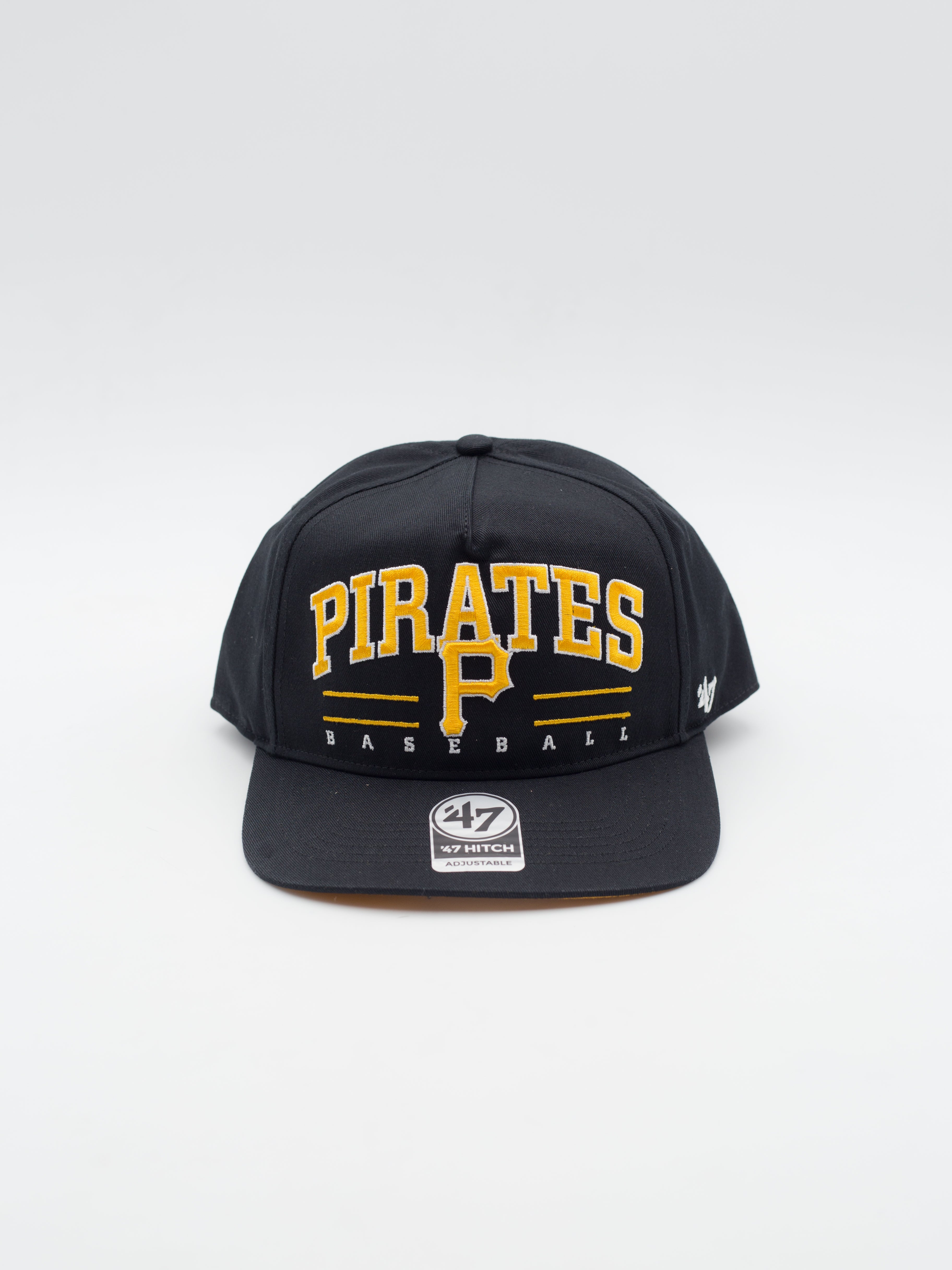 HITCH Roscoe Pittsburgh Pirates Snapback Black