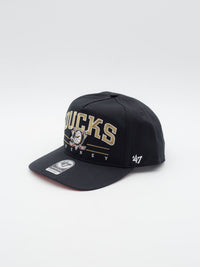 HITCH Roscoe Anaheim Ducks Snapback Black