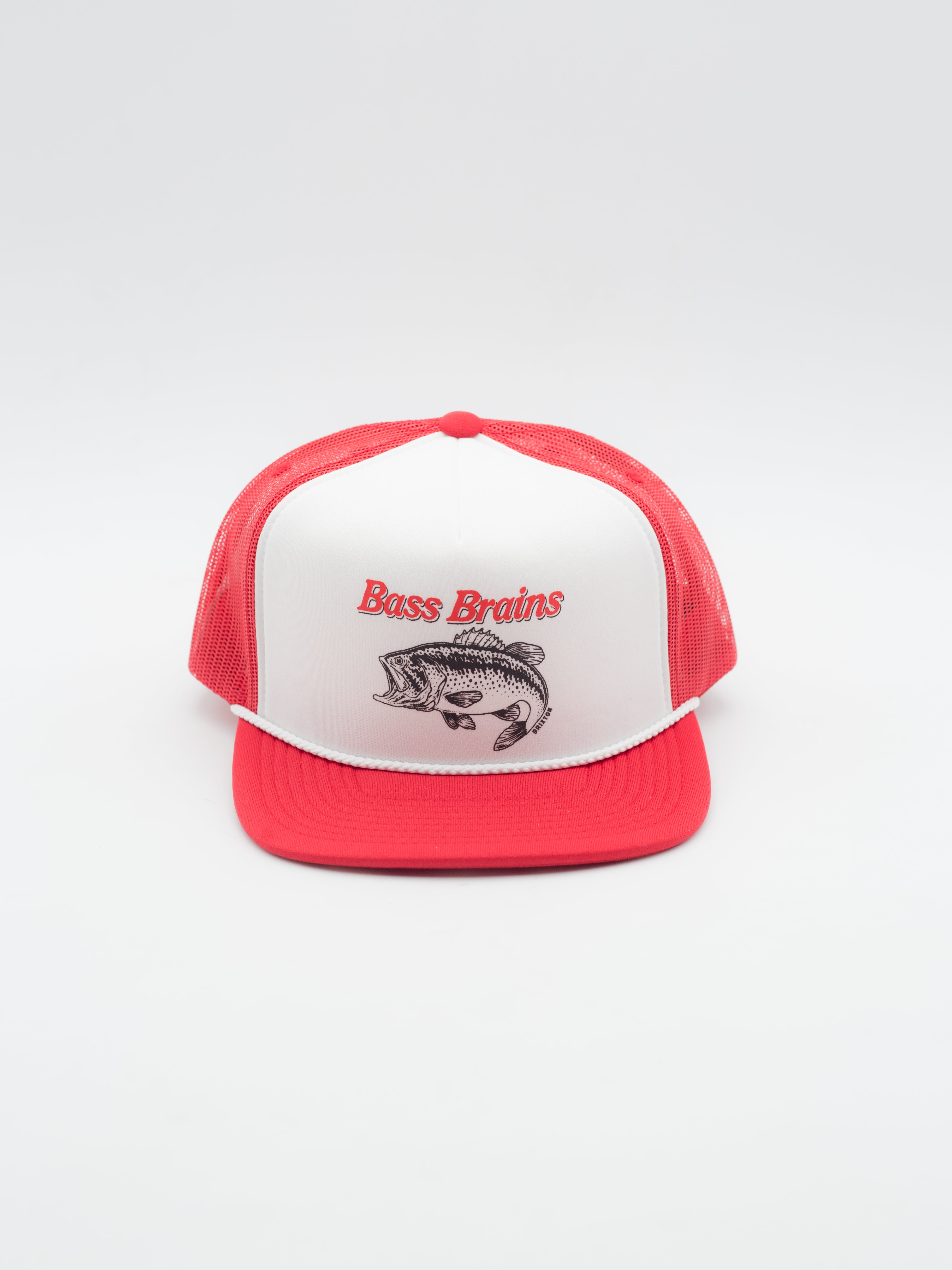 Bass Brains FT MP Trucker White/Red