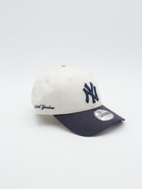 9FORTY Side Script New York Yankees Cream/Navy
