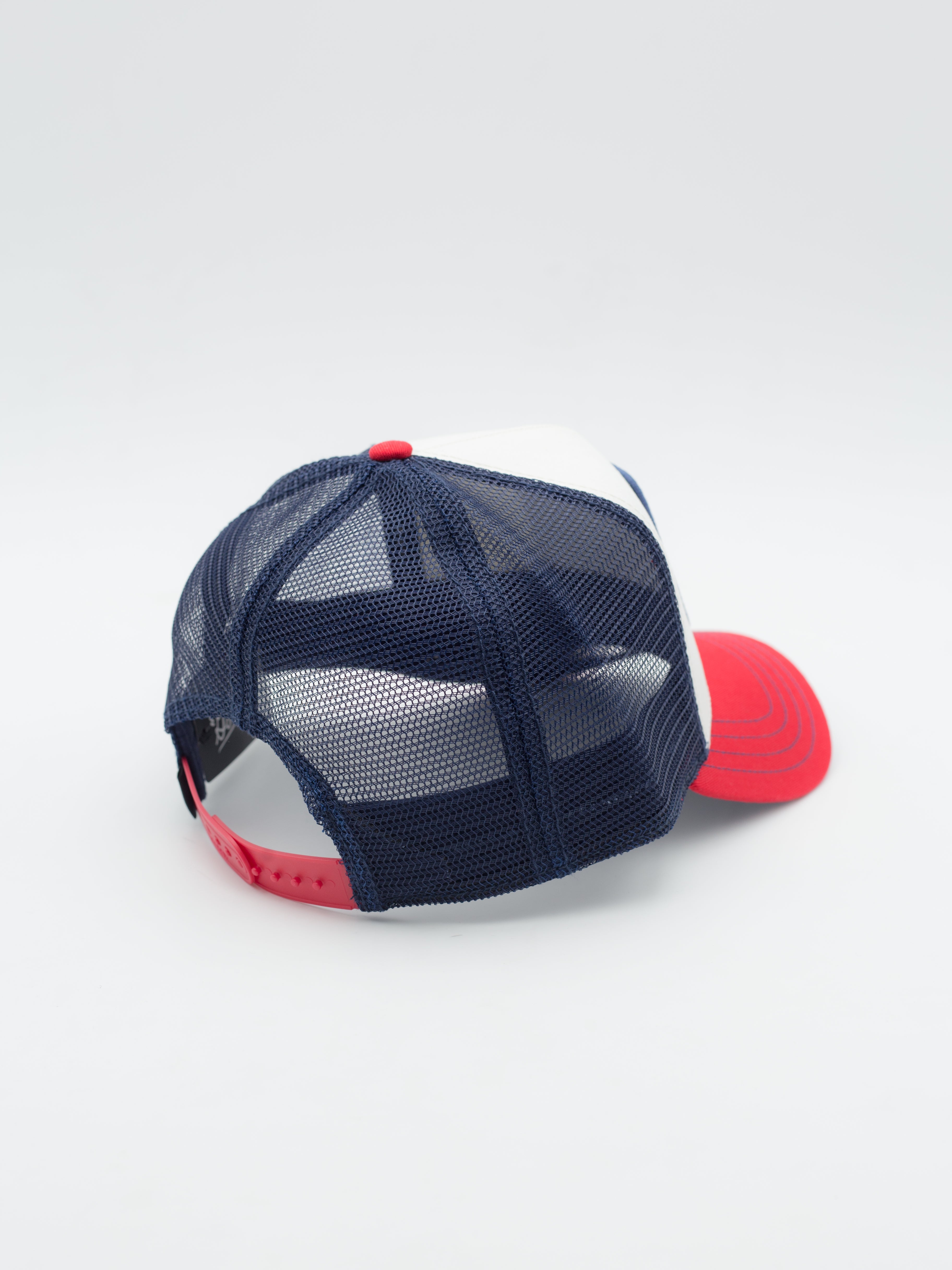 Team Rooster Trucker White/Blue/Red 