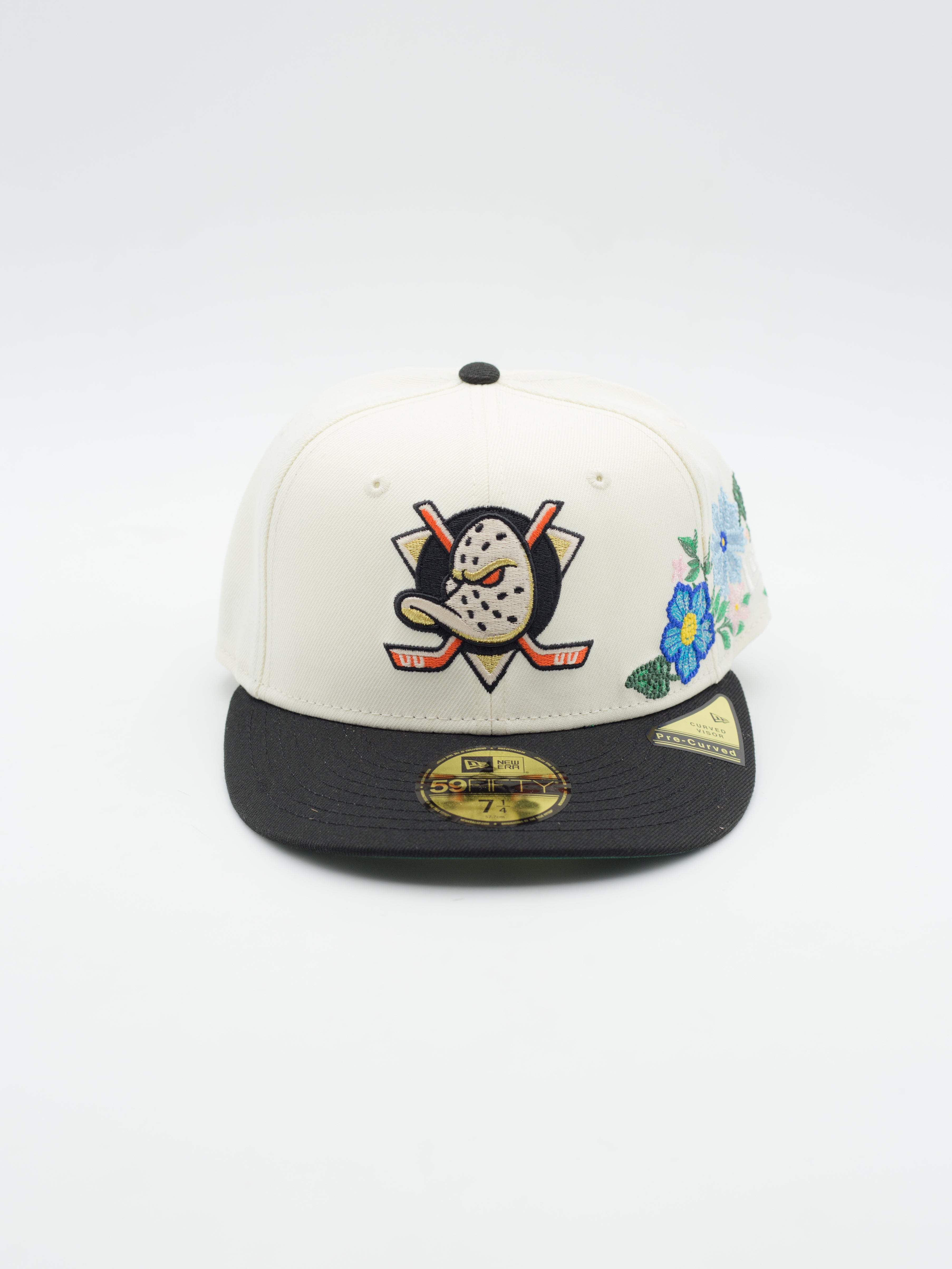 59FIFTY Tonal Florals Anaheim Ducks Beige/Black