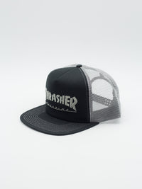 Thrasher Logo Mesh Embroidered Trucker
