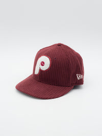 59FIFTY Chenille Pop Philadelphia Phillies Burgundy