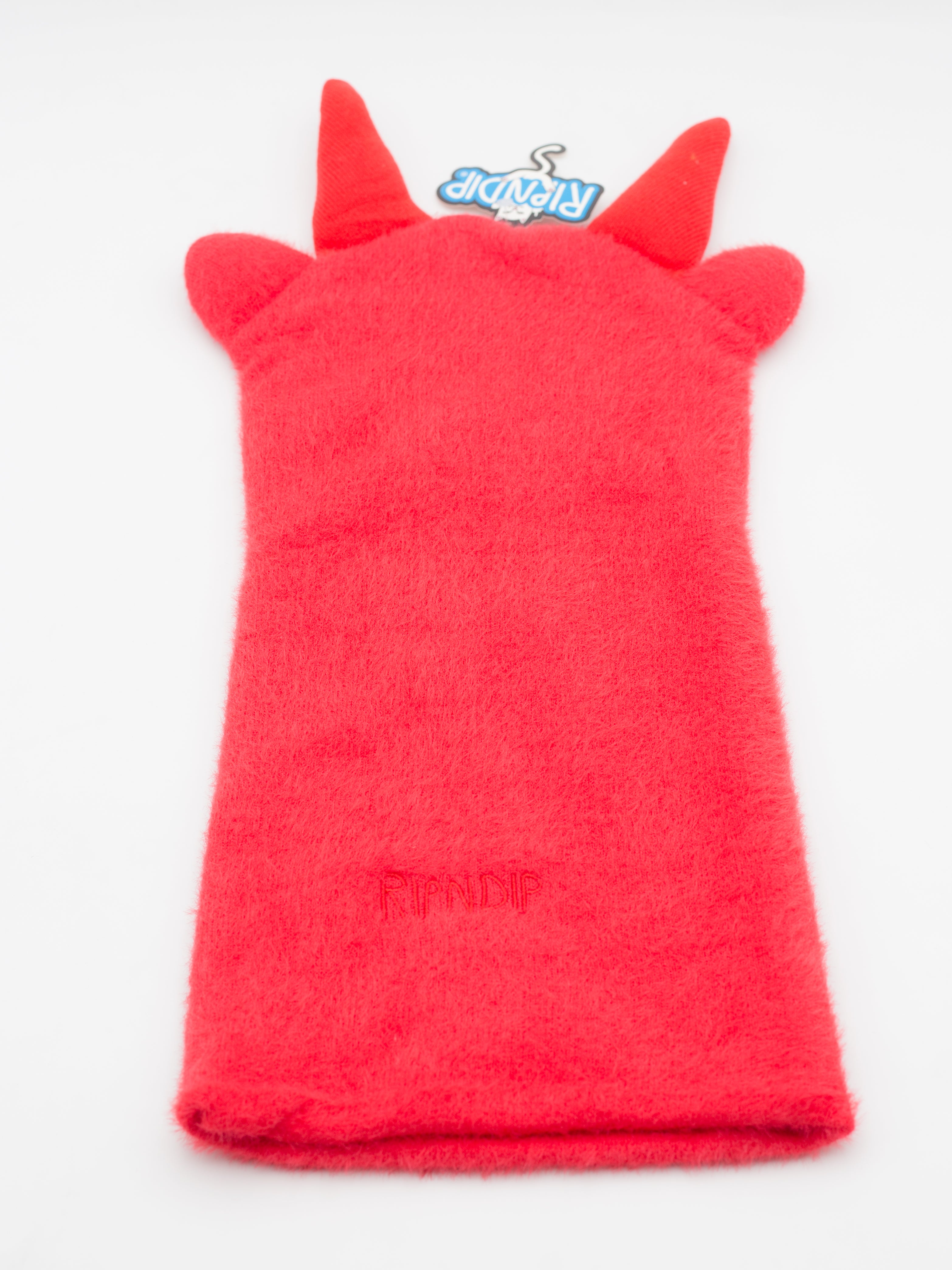 Lord Devil Mohair Balaclava Red