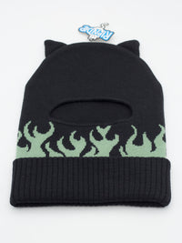 Volt Kitty Ears Balaclava Black