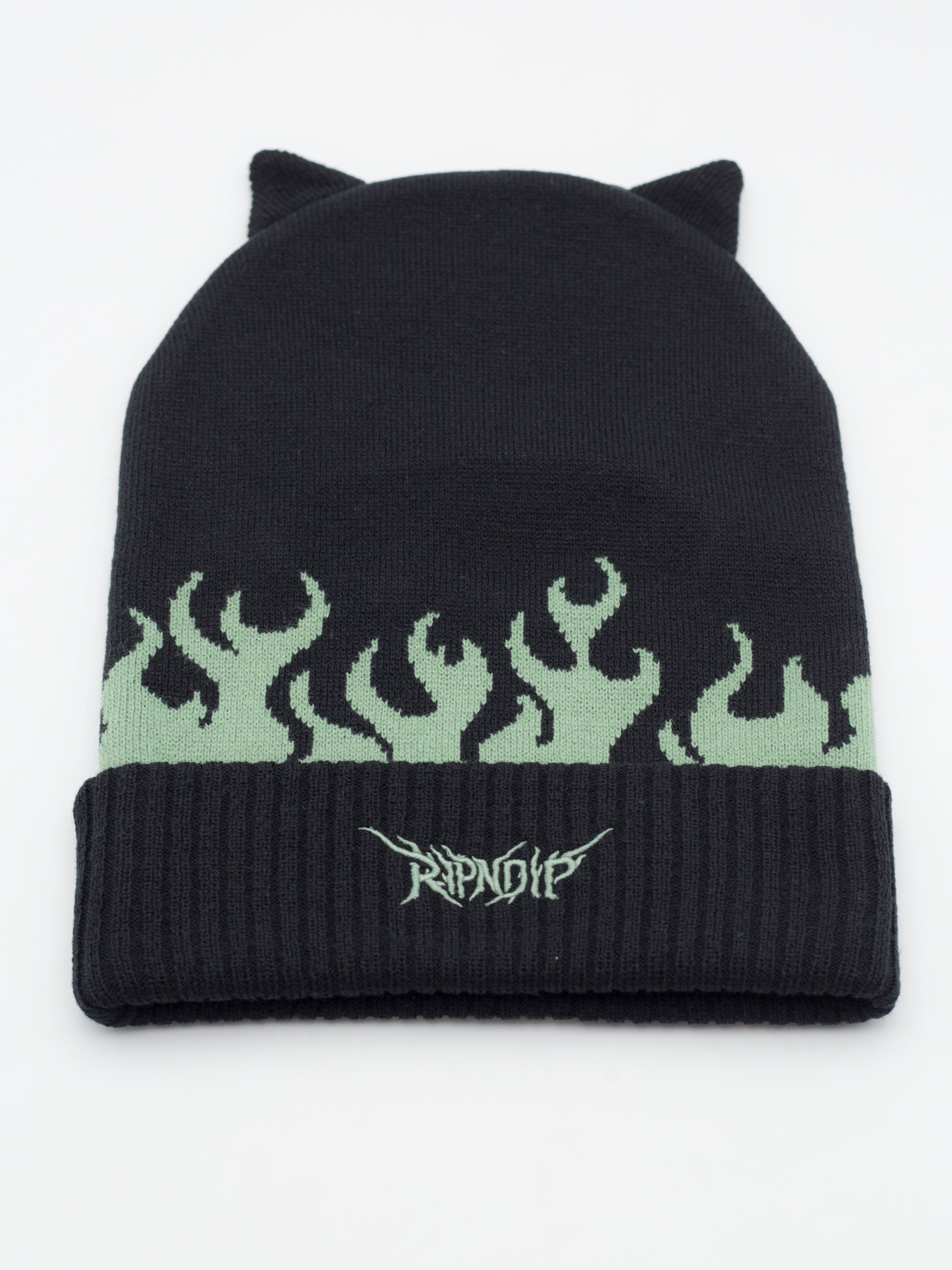 Volt Kitty Ears Balaclava Black