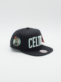Boston Celtics Triple Play Snapback Black