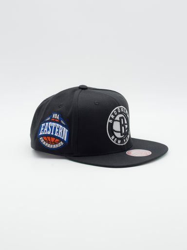 Conference Patch HWC Brooklyn Nets Snapback - La Tienda de las Gorras