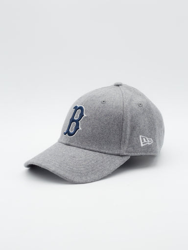 9FORTY Melton Wool Boston Red Sox Grey - La Tienda de las Gorras