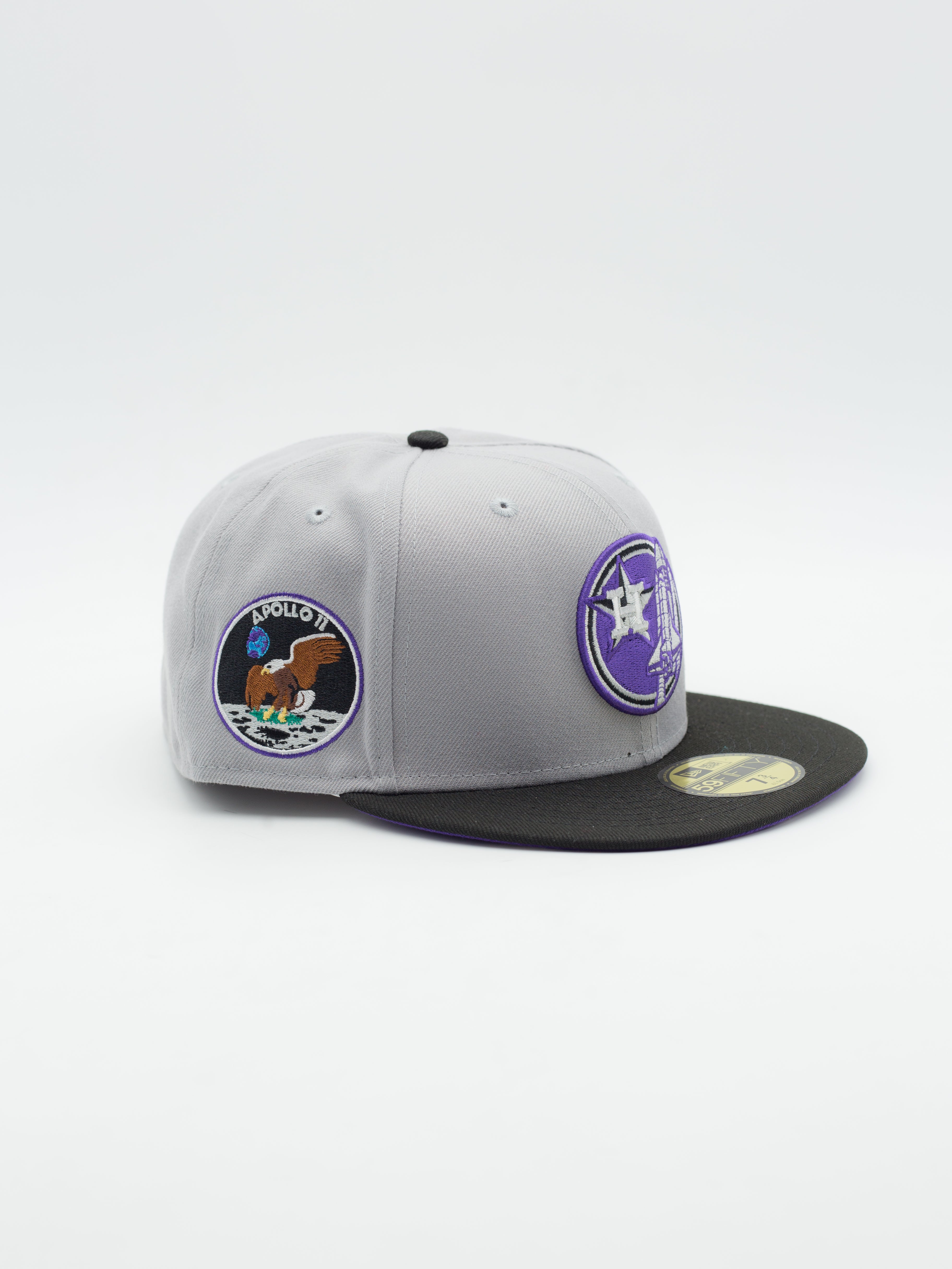 59Fifty Houston Astros Apollo 11  NASA Side Patch - La Tienda de las Gorras