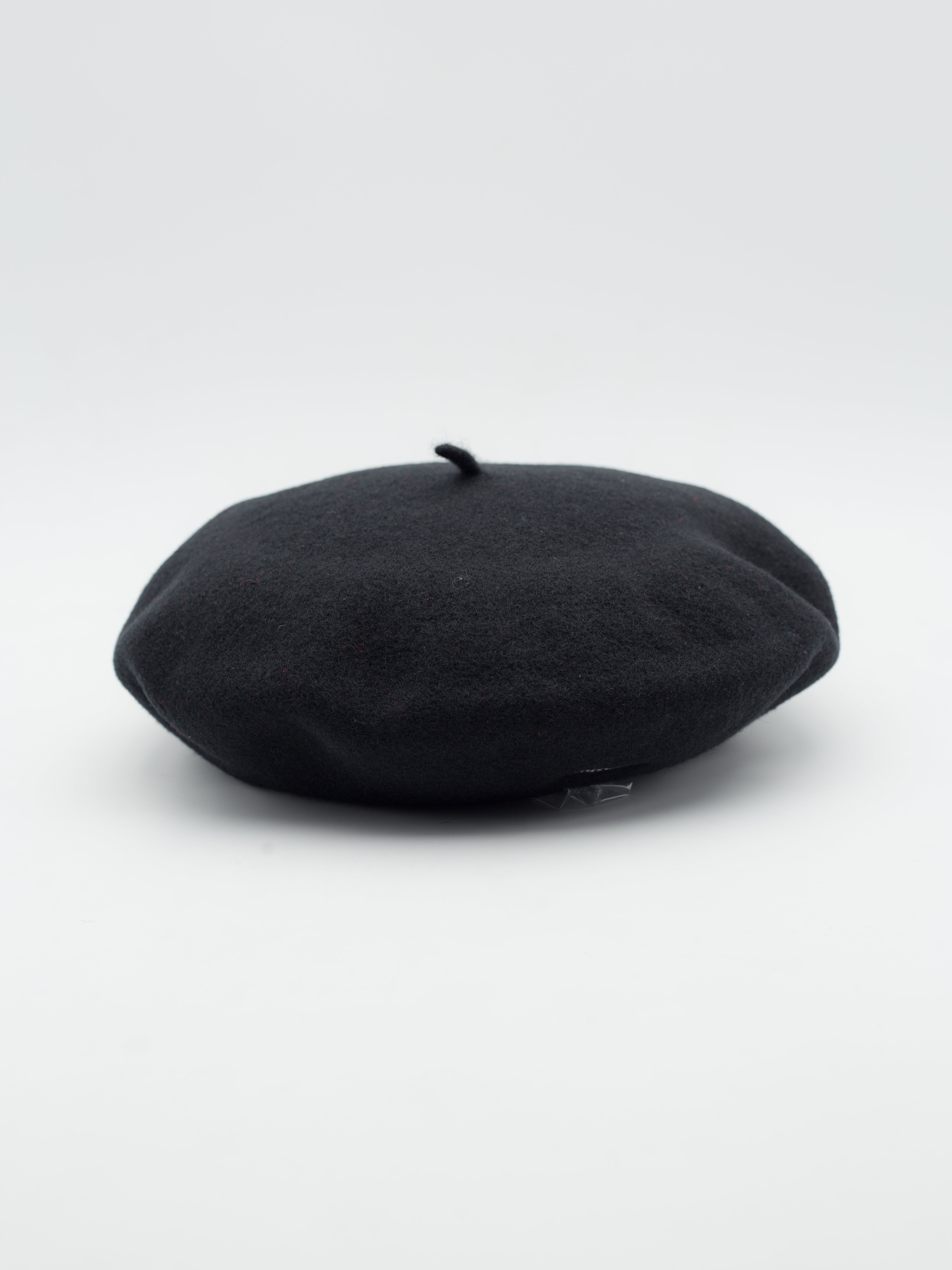 Modelaine Beret Black - La Tienda de las Gorras