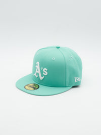 59FIFTY Pastel Oakland Athletics Mint
