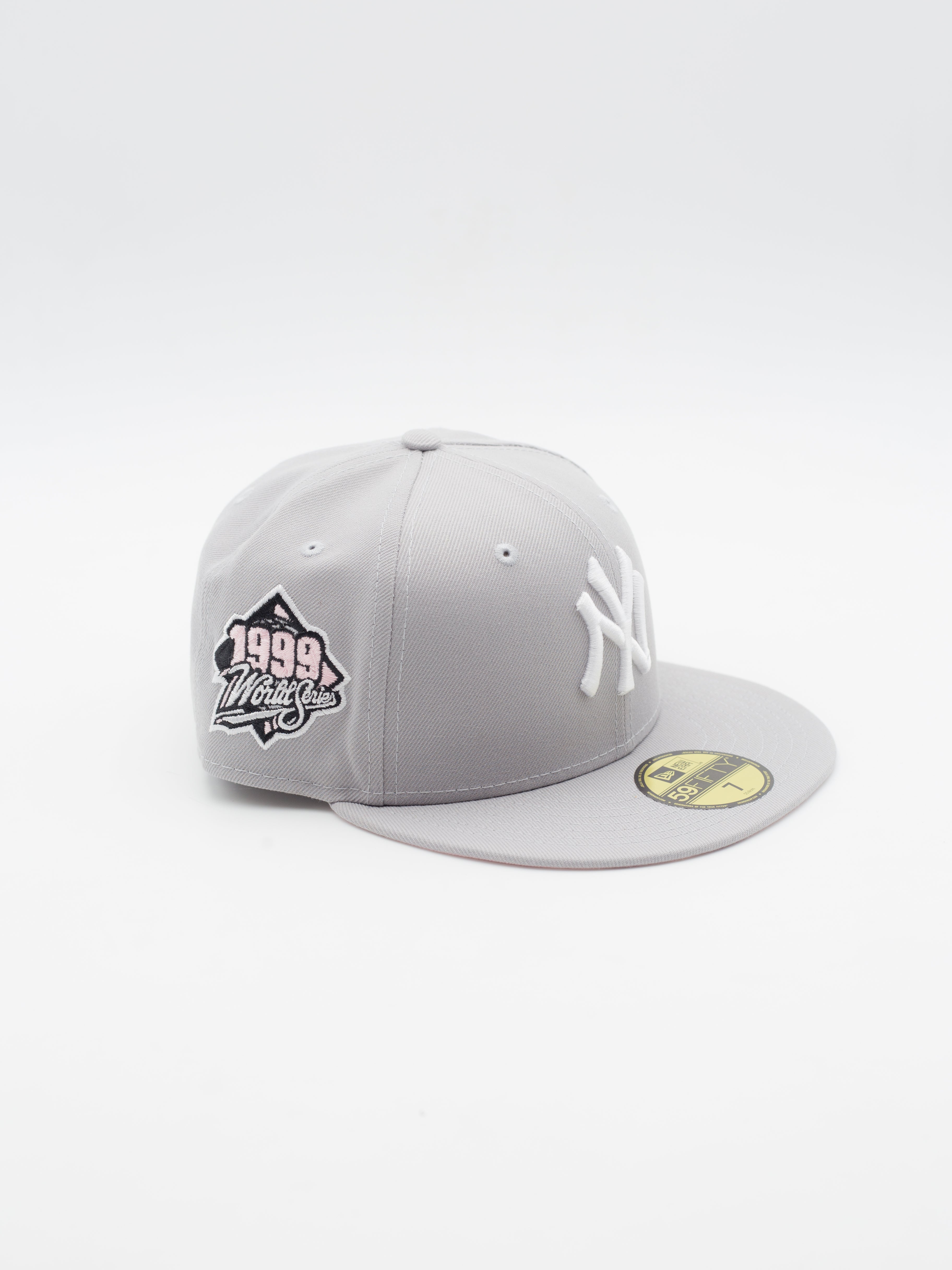 59Fifty Team Color Side Patch New York Yankees Gray