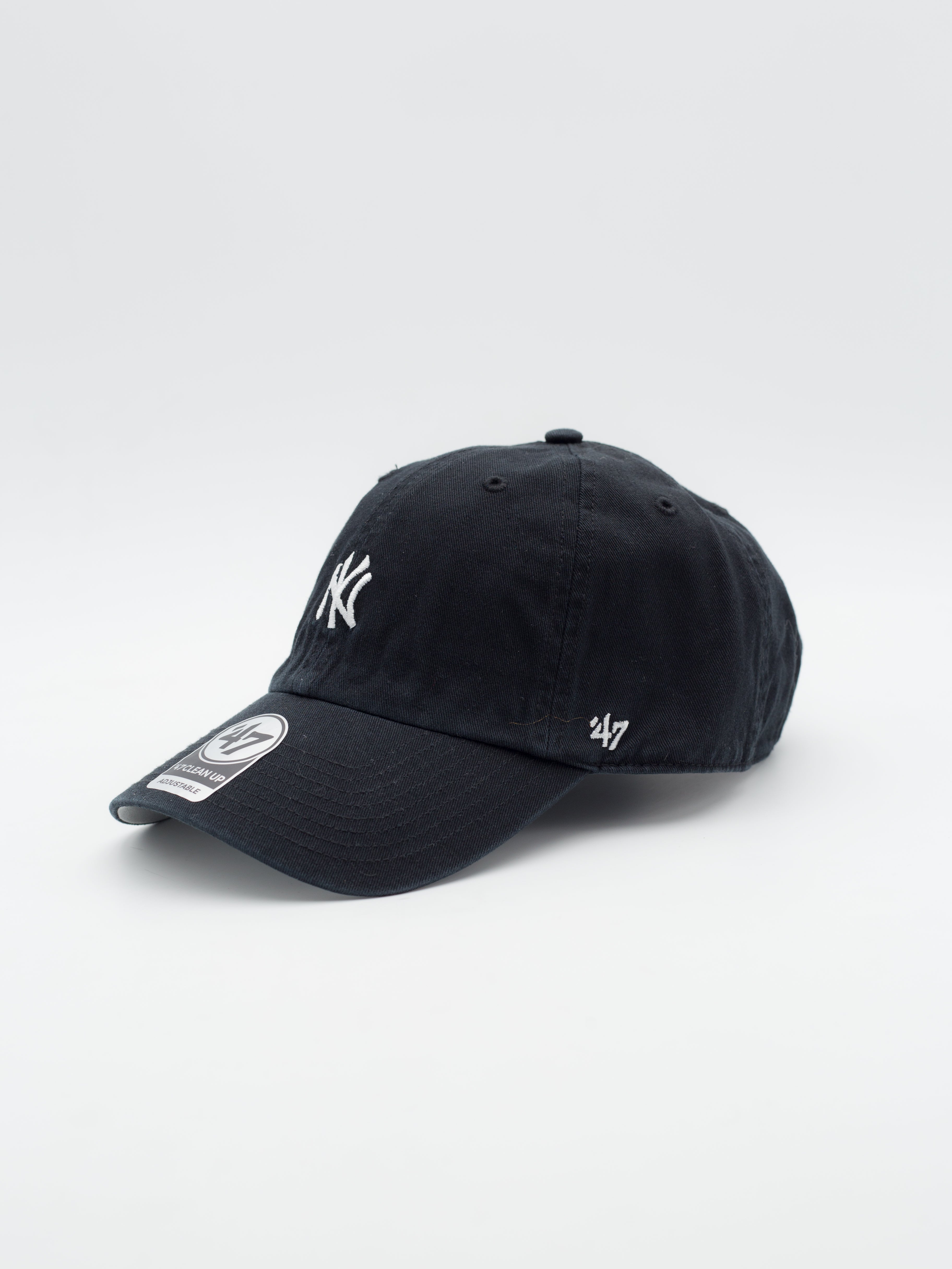 CLEAN UP New York Yankees Minilogo Black - La Tienda de las Gorras