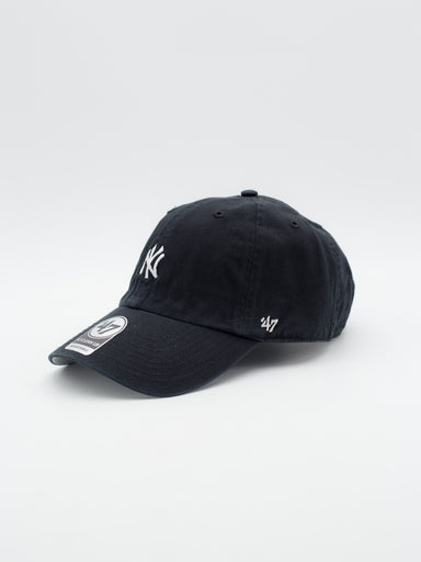 CLEAN UP New York Yankees Minilogo Black - La Tienda de las Gorras
