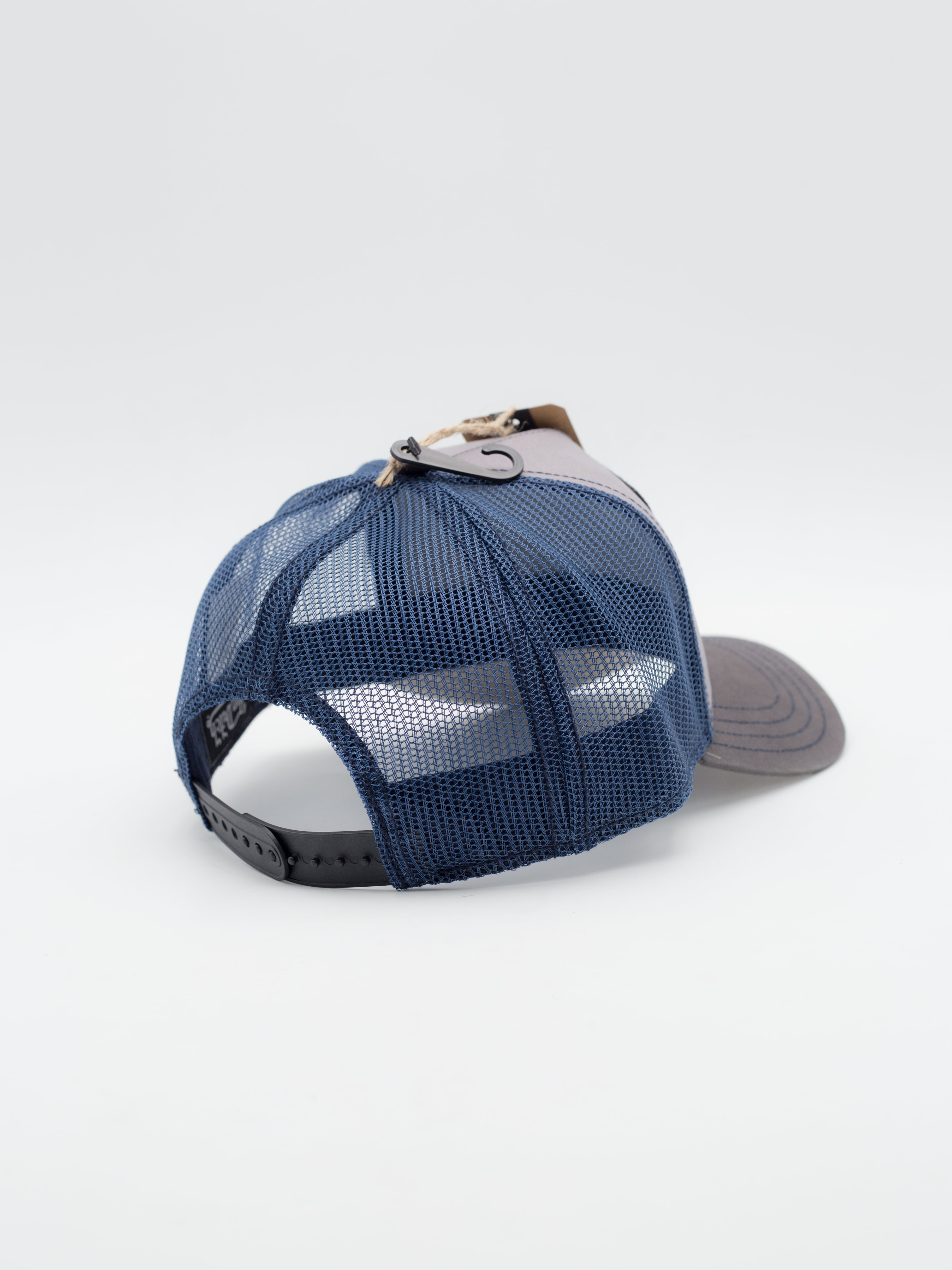 Square3b Trucker Grey/blue - La Tienda de las Gorras