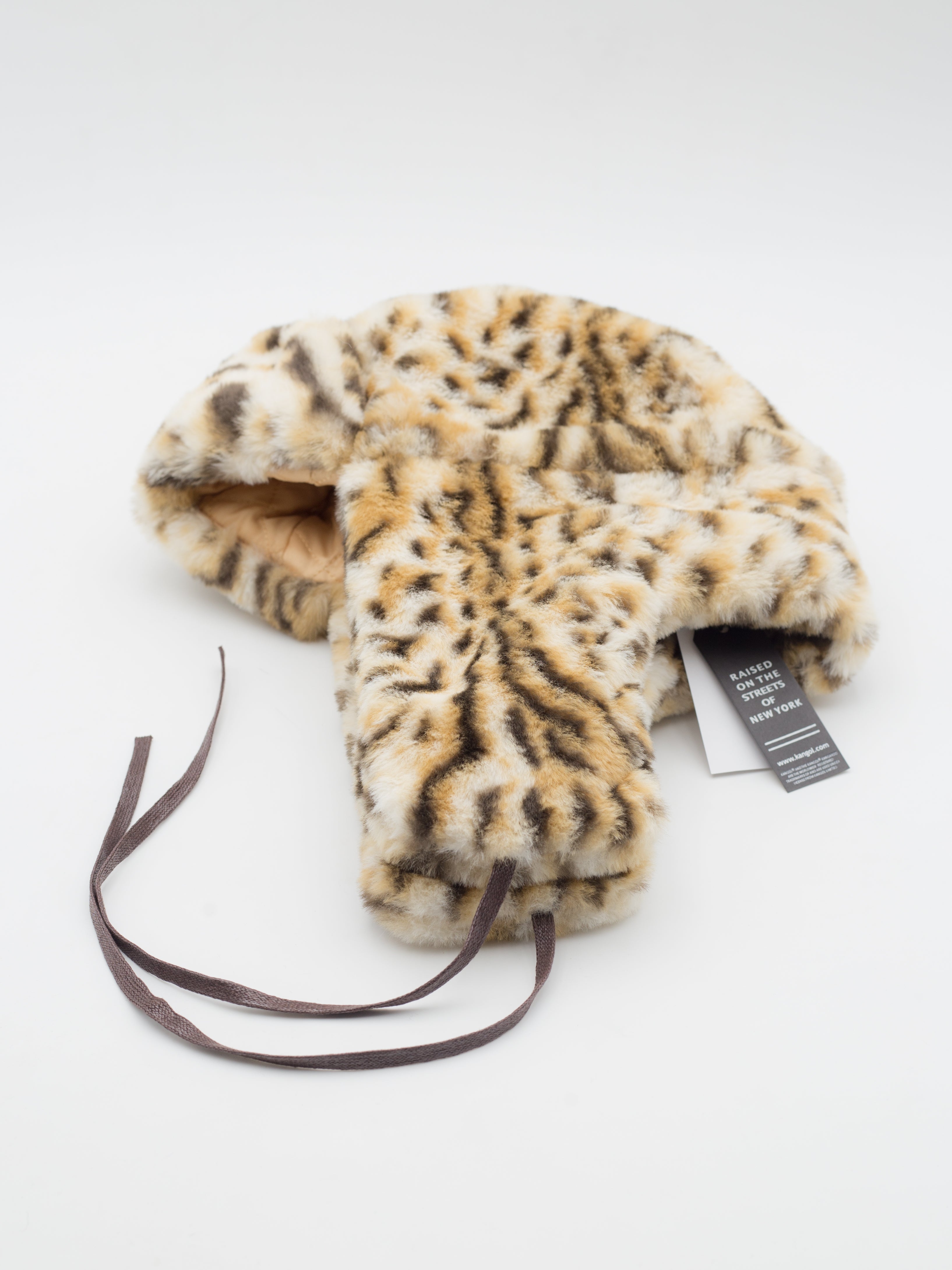 Faux Fur Leopard Trapper