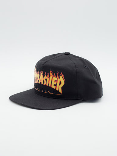 Flame Snapback Black - La Tienda de las Gorras