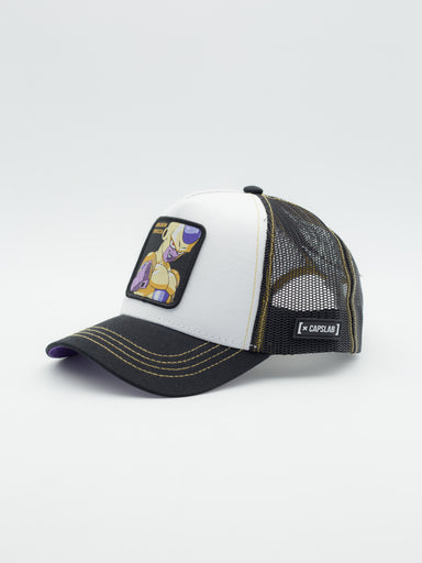 Dragon Ball Z  Frieza Trucker Black/White - La Tienda de las Gorras