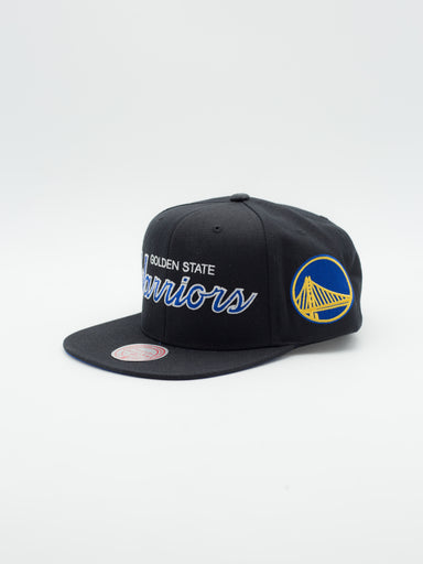 HWC Golden State Warriors Script Snapback - La Tienda de las Gorras