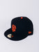 Gorra plana 59Fifty San Francisco negra