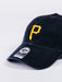 gorra 47 brand clean up pittsburgh pirates dad hat black visera curva baseball negro ajustable piratas