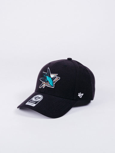 MVP San Jose Sharks Adjustable Hat Black - La Tienda de las Gorras