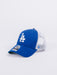 gorra 47 brand branson mvp los angeles dodgers trucker royal blue white adjustable visera curva