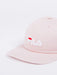fila linear cap 6 panel peach whip pink visera curva ajustable