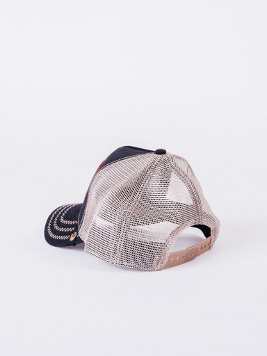 gorra goorin bros cock gallo negra visera curva re
