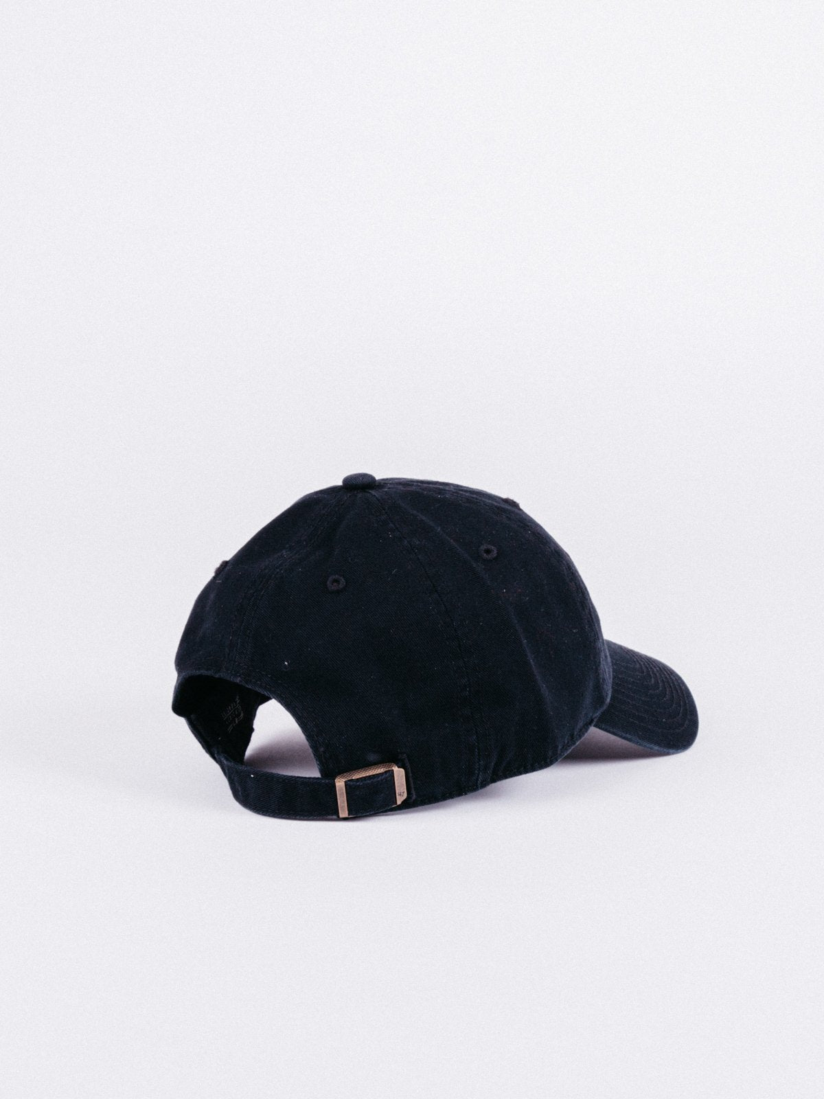 gorra 47' CLEAN UP New York Yankees All Black visera curva ajustable negro baseball 